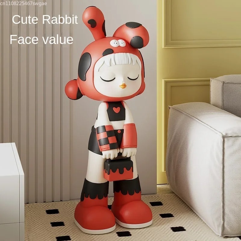 アートカートゥーンガール像 室内ファッションキャラクターモデ - Crafting Resin のレビューと価格
