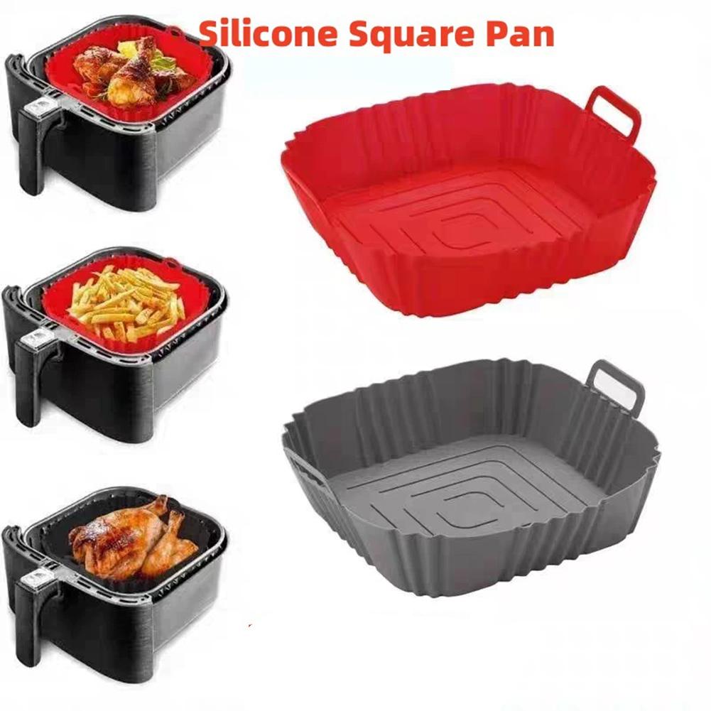 再利用可能なエアフライヤーパンライナーアクセサリーシリコンエ - Silicone Mold Tray のレビューと価格
