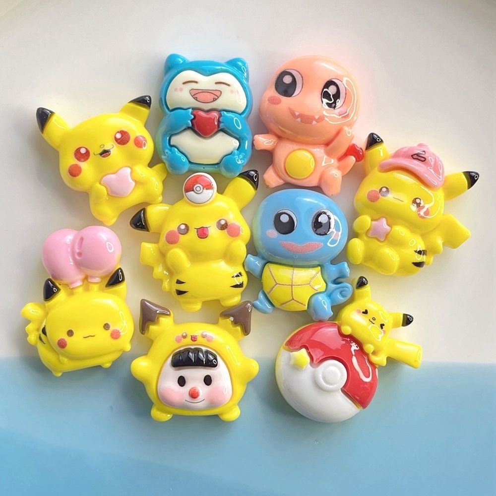 ポケモンの漫画風DIYクラフト材料、レジンアクセサリー、カビ - Resin Craft Material のレビューと価格