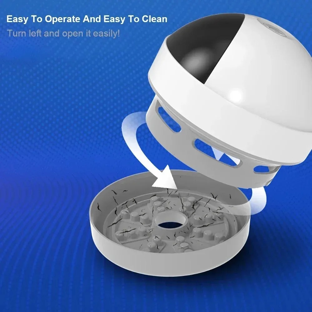 最新モデル ワイヤレスUSB充電式デスクトップダストクリーナ - Vacuum Chamber Small のレビューと価格