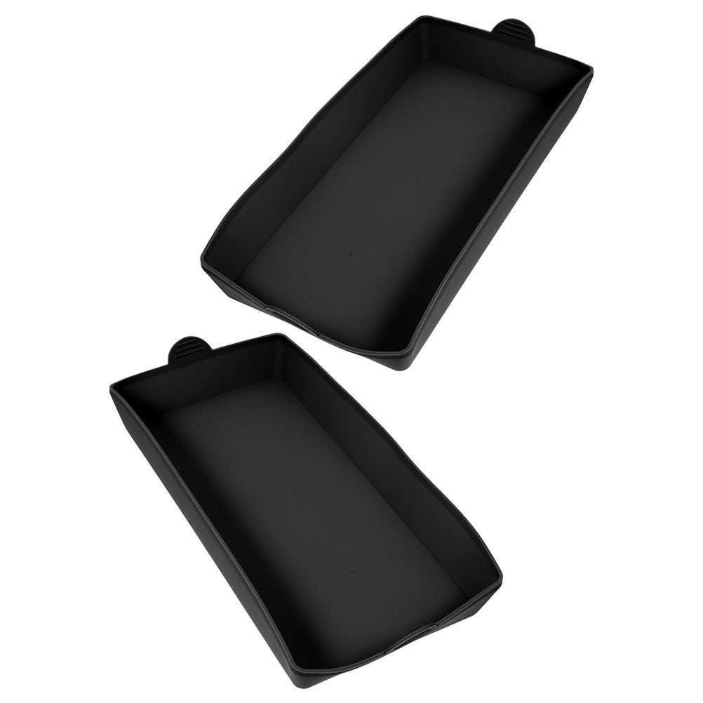 2個入り長方形パン型シリコン製ローフモールド、ノンスティック - Silicone Mold Tray のレビューと価格